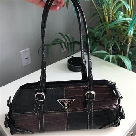 prada milano purse navey|Prada Milano bag vintage.